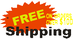FREE Shipping on orders above $100